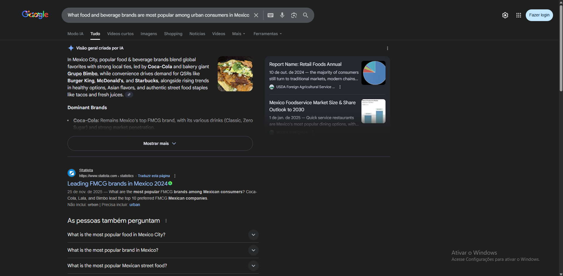 Google Search results showing domain authority variations in SEO rankings